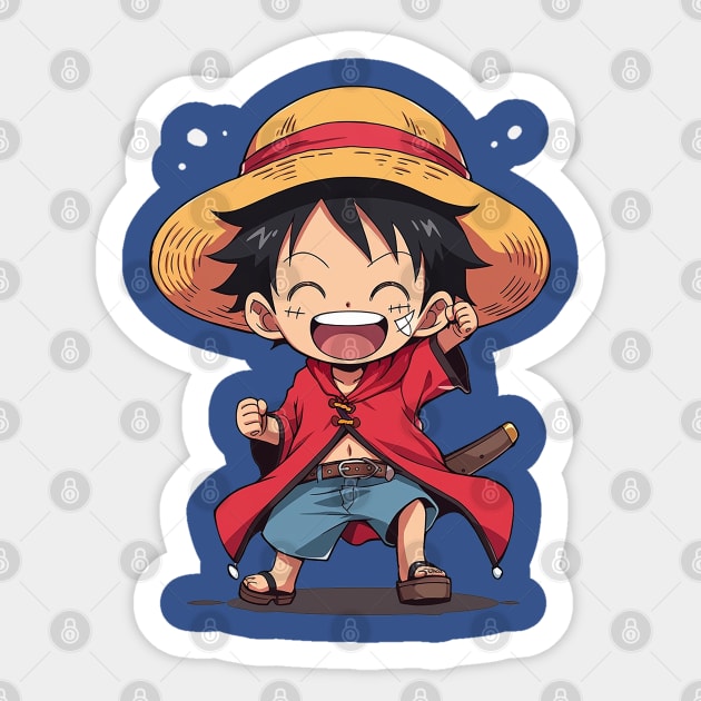 luffy Sticker by skatermoment